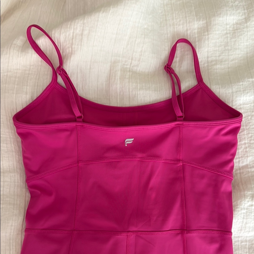 Pink Spaghetti Strap Romper - Picture 6 of 8